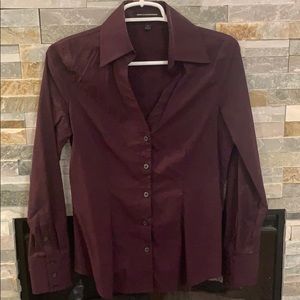 V neck business blouse